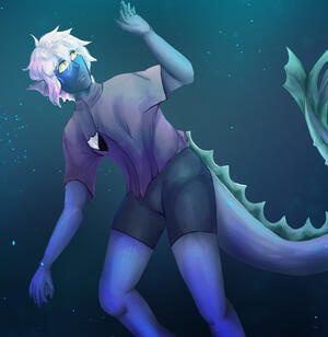 Askan Painted Fullbody with Simple Background