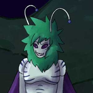 Cassius Sketched Fullbody W/ Background